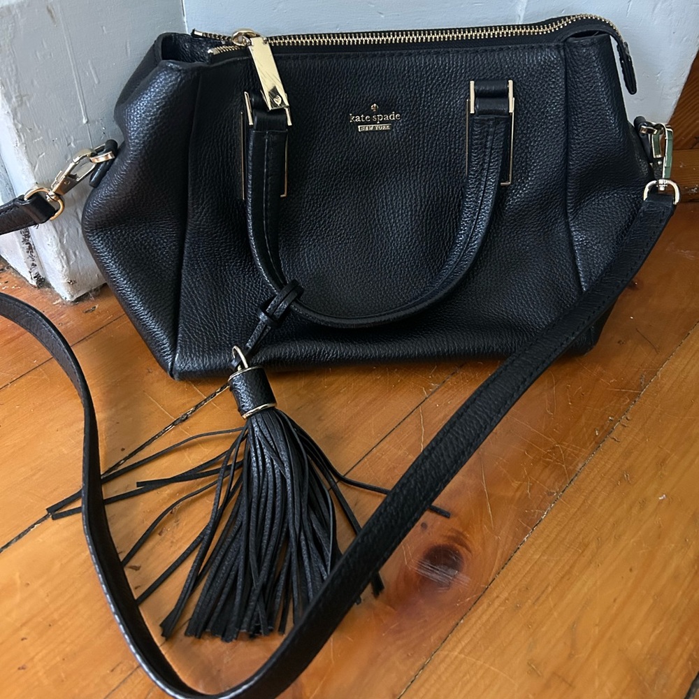 Kate Spade Black Satchel Bag